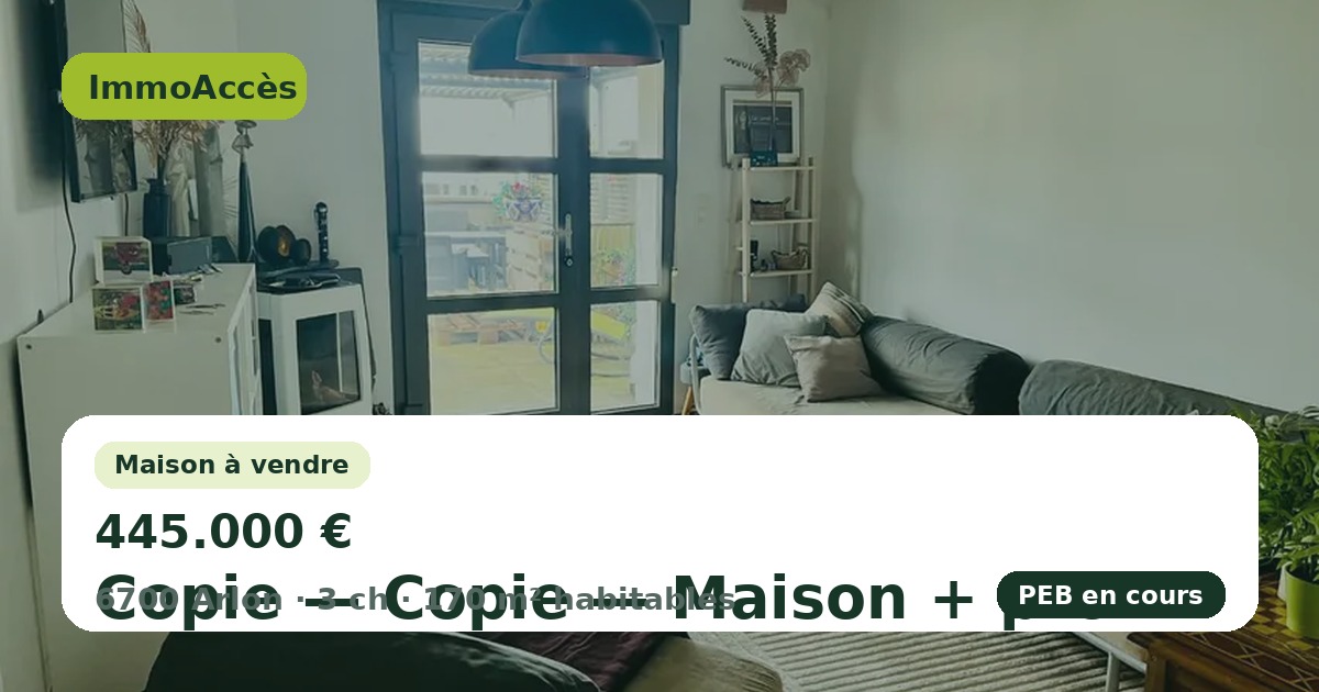 Copie — Copie — Maison + profession libérale